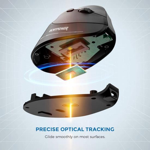 Ratón Inalámbrico Ergonómico Echtpower, Ratón Vertical Con D