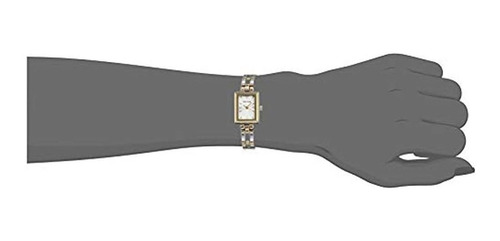 Reloj Con Pulsera Bicolor Anne Klein Para Mujer.