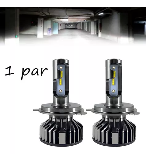2 uds H1 bombillas LED para faros 360 grados de brillo 6500K