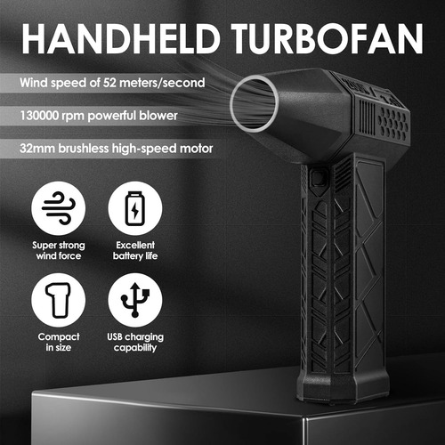 Ventilador Turbo Mini Jet Dry Blower De 130000 Rpm De Compri