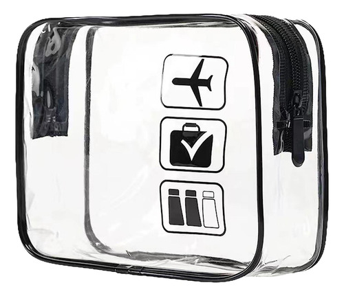 3 Bolsa De Aseo Transparente Bolsa De Playa Para Artículos