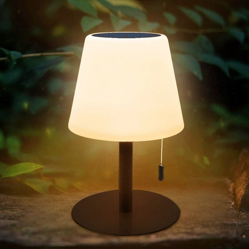 Lâmpada De Carregamento Solar Candeeiro De Mesa Impermeável