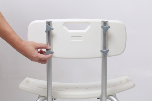 Silla de baño y ducha Aijia FST5104 de aluminio