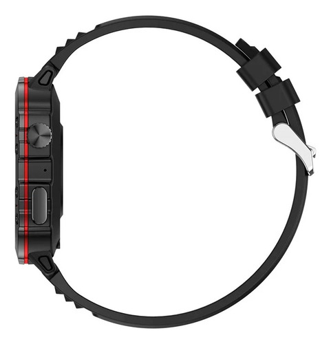 Reloj Inteligente Qx11 Smart Watch Sumerg. Outdoor Mensajes Negro Mesh Negro Negro