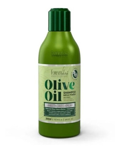 Imagem 2 de 3 de Kit Olive Oil Shampoo 300ml E Máscara 250g Forever Liss