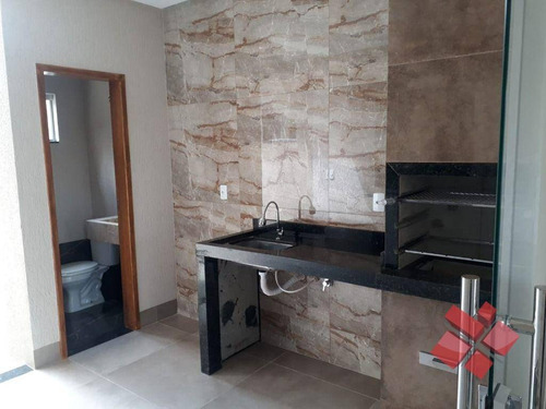 Imagem 18 de 30 de Casa Com 3 Dormitórios À Venda, 121 M² Por R$ 440.000,00 - Residencial Canadá - Goiânia/go - Ca0179