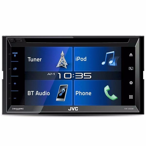 Autoestéreo Jvc Kw-v330bt 2-din Dvd Bluetooth Dvd IpodiPhone