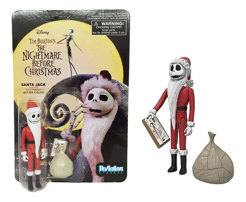 Jack Skellington Santa Reaction Año 2016 Original (Usado)