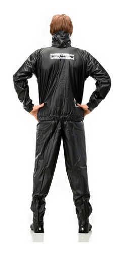Capa De Chuva Masculina Pantaneiro Pvc Roupa Chuva Moto Boy