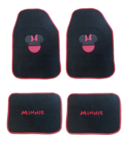 Tapetes Y Funda Volant Minnie Mouse Chevrolet Spark 2021