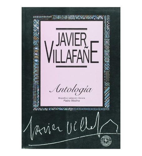 Antologia - Javier Villafañe