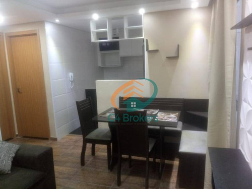 Imagem 8 de 14 de Apartamento Com 2 Dormitórios À Venda, 43 M² Por R$ 185.000,00 - Água Chata - Guarulhos/sp - Ap2139