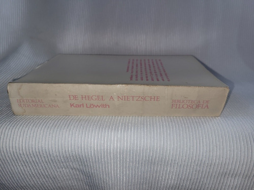 Imagen 2 de 9 de De Hegel A Nietzsche Karl Lowith Sudamericana