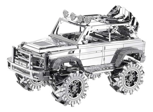 Piececool Rompecabezas 3d De Metal Suv Modelo De Coche, Kits