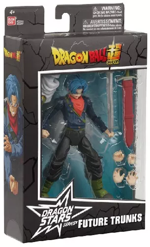 Figura de Ação DRAGON BALL Trunks De Futuro Dragon Stars (Idade Mínima  Recomendada: 4anos)