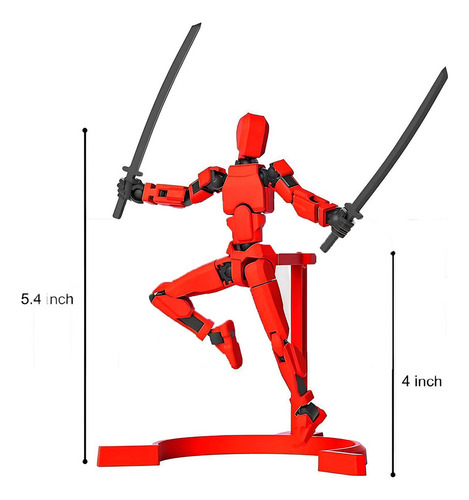 2025 T13 Action Figure - 5pcs Dummy 13 Magnetic Action