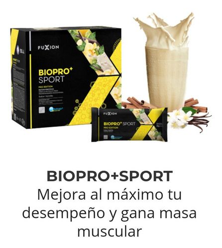 Biopro + Sport Fuxion Proteina - Unidad a $9414