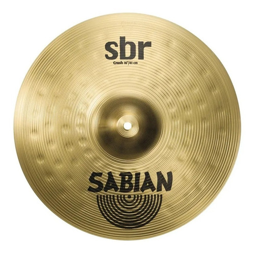 Platillo Para Bateria Sabian Sbr Crash 16 