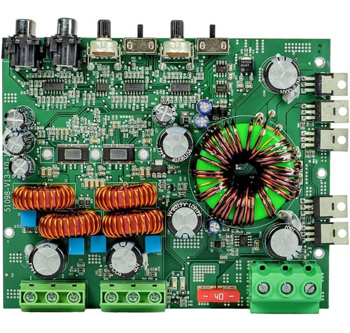 Módulo Amplificador Banda Beat 800.4 800 Rms - Bridge 4 Ohms