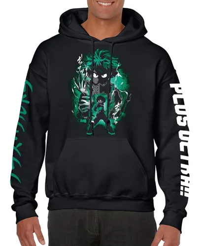 Sudadera con capucha de My Hero Academia para hombre, ropa de calle con  imágenes de dibujos animados de Boku No Hero Academia, …