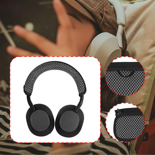Funda Para Diadema De Auriculares, Protector De Diadema Con