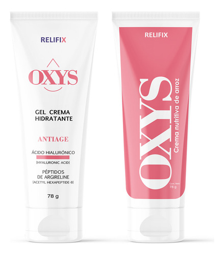Oxys Crema Antiage - Argireline - Nutritiva | Duopack
