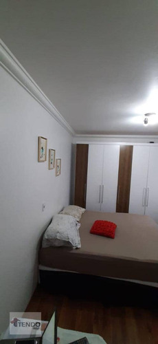 Imagem 9 de 19 de Apartamento Com 2 Dormitórios À Venda, 72 M² Por R$ 304.000 - Vila Nossa Senhora Das Vitórias - Mauá/sp - Ap2644
