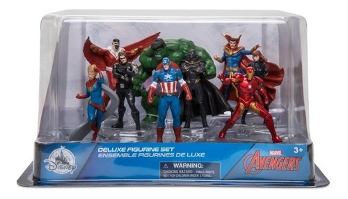 Avengers Deluxe Figure Playset Vingadores Marvel Bonecos