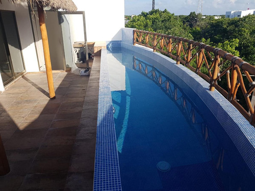 Departamento En Renta Amueblado, 2 Recamaras, Arbolada, Av. Huayacán, Cancún