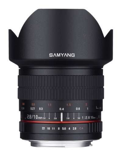 Samyang 10mm F2.8 Ed As Ncs Cs Ultra Wide Angle Lens For
