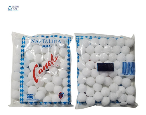Naftalina 100 % Pack X 200 Gr.