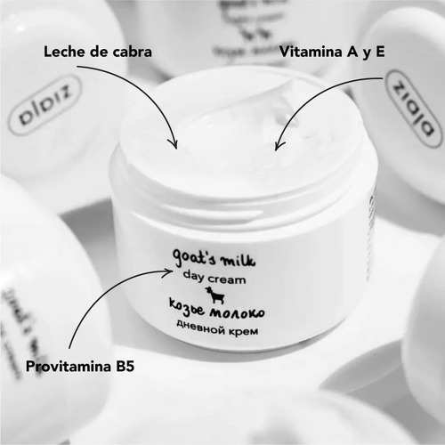 Crema Día Leche De Cabra Ziaja Hidratante Y Anti Edad 50ml Tipo De Piel Todo Tipo De Piel