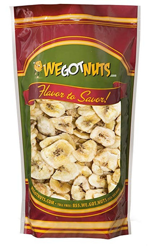 Nos Consiguió Nueces Endulzadas Plátano Chips (4 Libras) Cer