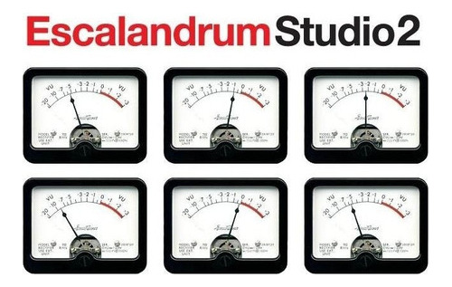 Escalandrum Studio 2 Cd Nuevo