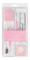 Comprar Kit De Herramientas Rosa Para Manualidades Silhouette 