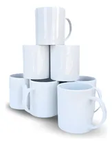 Comprar Tazas Para Sublimar Material Promocion Polimero Blanco X50 U