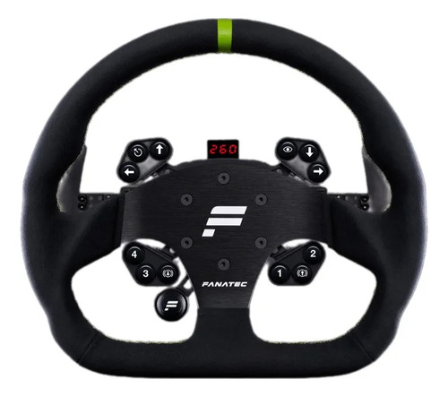 Kit Simulador Fanatec Couro Gt V2 Cs Dd 12nm Qr2 Pc E Xbox