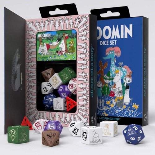 Q Workshop Moomin Dice Set Dados