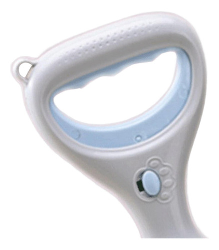 Scooper Portátil Para Taburete De Perro Con Azul
