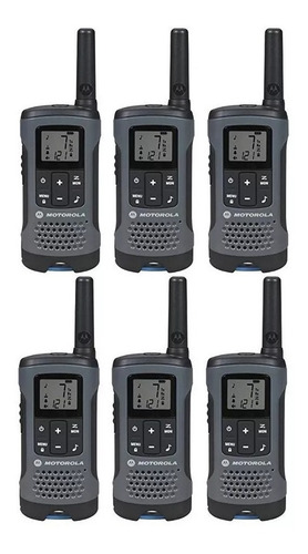 6 Radios Motorola T200 32km 20 Millas Puerto Micro Usb