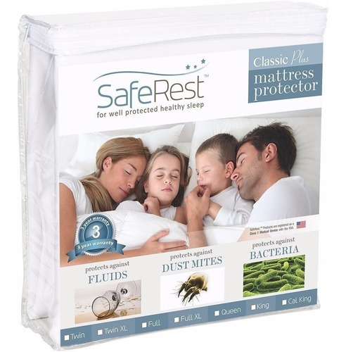 Protector Cubre Colchón King Size 100% Impermeable Plus