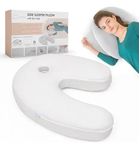 Almohada Para Dormir De Lado Eulicity Para Dolor De Cuello Y