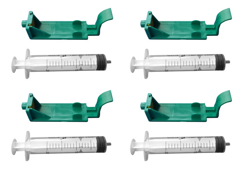 Clip De Succión Para Recarga De Cartuchos De Tinta, 4 Unidad