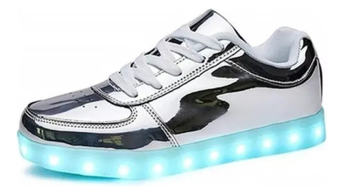 Nuevo Zapato De Luz Led Deportivo Luminoso De Carga Usb