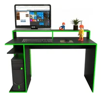 Comprar Escritorio Gamer Pc + Espacio Para Monitor Baires4 Color Verde