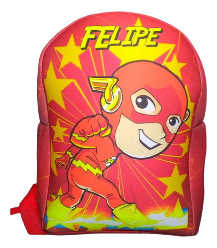 Mochila Infantil Personalizada Flash