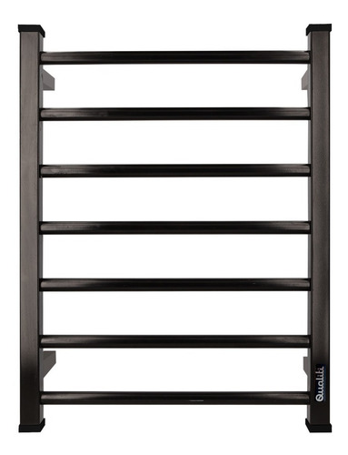 Toallero Electrico Radiador Cobre Qualiti Caro Bagno 67x51cm Color Negro