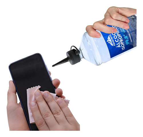Alcool Isopropilico Puro 100% Limpador Uso Geral + 5l