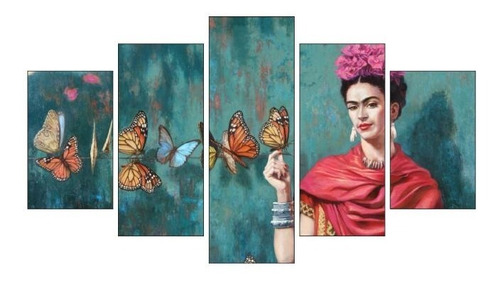 Cuadro Decorativo Moderno Frida Kahlo 125x70