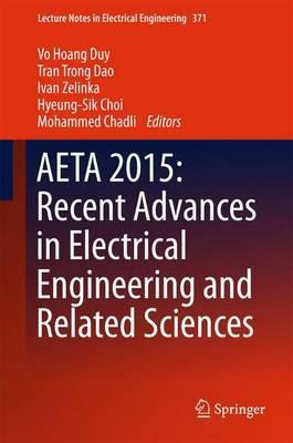 Libro Aeta 2015: Recent Advances In Electrical Engineerin...